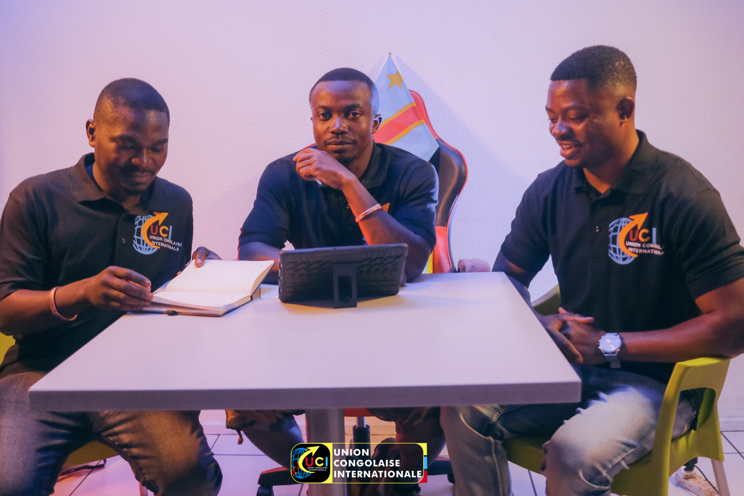 Afdal Tshibangu, Emmanuel Nkuda et William Mukaya